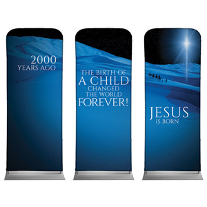 2000 Years Ago 2'7" x 6'7" Sleeve Banners