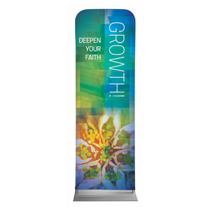 Modern Mosaic Growth 2' x 6' Sleeve Banner