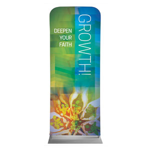 Modern Mosaic Growth 2'7" x 6'7" Sleeve Banners