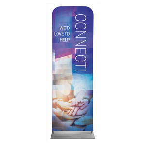 Modern Mosaic Connect 2' x 6' Sleeve Banner