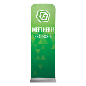 Awana T and T 2' x 6' Sleeve Banner