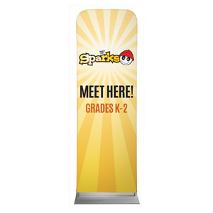 Awana Sparks 2' x 6' Sleeve Banner