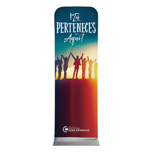 BTCS You Belong Here Spanish 2' x 6' Sleeve Banner