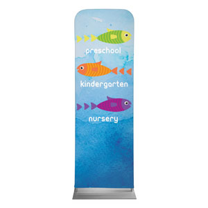 Ocean Buddies Directional 2' x 6' Sleeve Banner