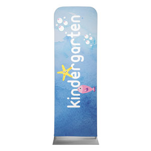 Ocean Buddies Kindergarten 2' x 6' Sleeve Banner