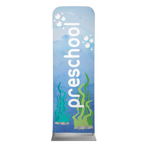 Ocean Buddies Preschool 2' x 6' Sleeve Banner