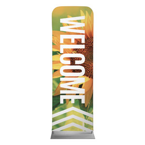 Chevron Welcome Summer 2' x 6' Sleeve Banner