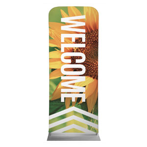 Chevron Welcome Summer 2'7" x 6'7" Sleeve Banners