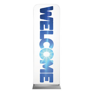 Welcome Sky 2' x 6' Sleeve Banner