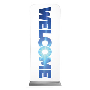 Welcome Sky 2'7" x 6'7" Sleeve Banners