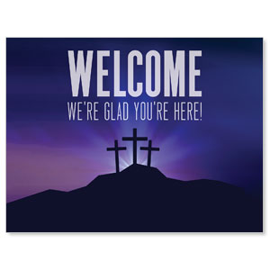 Aurora Lights Celebrate Easter Welcome Jumbo Banners