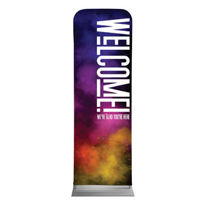 Dark Smoke 2' x 6' Sleeve Banner