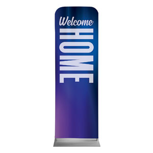 Aurora Lights Welcome Home 2' x 6' Sleeve Banner