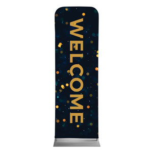 Christmas At Bokeh Welcome 2' x 6' Sleeve Banner