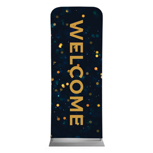 Christmas At Bokeh Welcome 2'7" x 6'7" Sleeve Banners