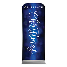 Celebrate Christmas Blue Sparkle 