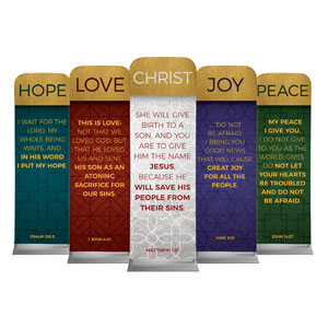 Celebrate The Season Advent Set 2' x 6' Sleeve Banner