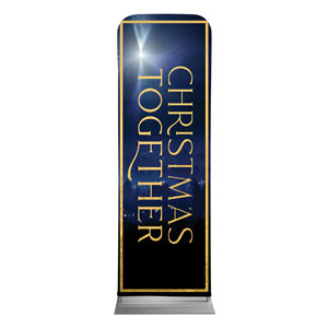 Christmas Together Night 2' x 6' Sleeve Banner