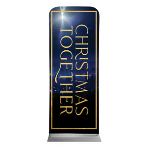 Christmas Together Night 2'7" x 6'7" Sleeve Banners