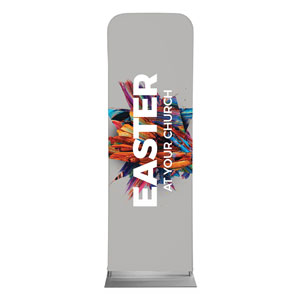 Crown Easter Grey 2' x 6' Sleeve Banner