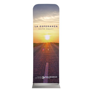 BTCS Hope Is Here Spanish 2' x 6' Sleeve Banner