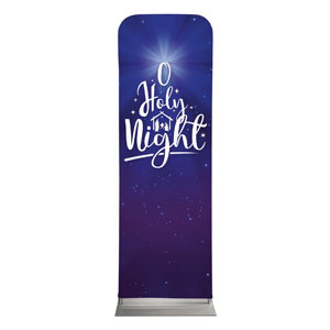 O Holy Night 2' x 6' Sleeve Banner