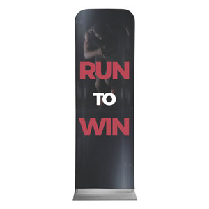 Run To Win 2' x 6' Sleeve Banner