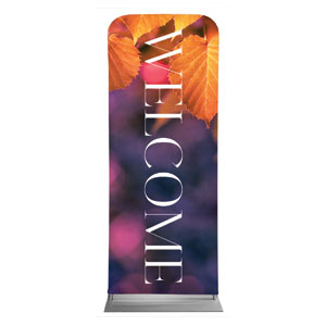 Celebrate Fall Leaves 2'7" x 6'7" Sleeve Banners