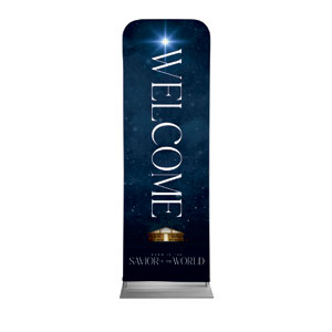 Savior of the World 2' x 6' Sleeve Banner