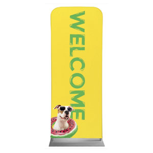 Summer Dog 2'7" x 6'7" Sleeve Banners