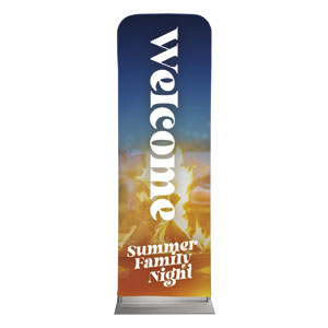 Summer Family Night 2' x 6' Sleeve Banner