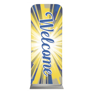 Kids Camp Comic Burst 2'7" x 6'7" Sleeve Banners