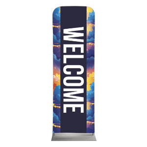 Easter Colorful Clouds 2' x 6' Sleeve Banner