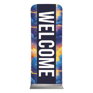 Easter Colorful Clouds 2'7" x 6'7" Sleeve Banners