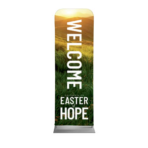 Easter of Hope Meadow 2' x 6' Sleeve Banner