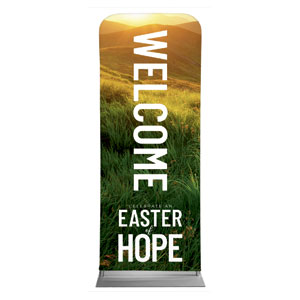 Easter of Hope Meadow 2'7" x 6'7" Sleeve Banners