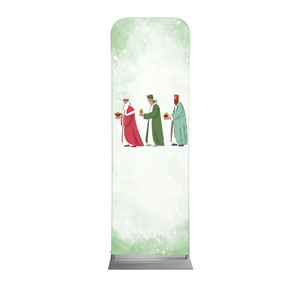 Kidmin Nativity Wise Men 2' x 6' Sleeve Banner