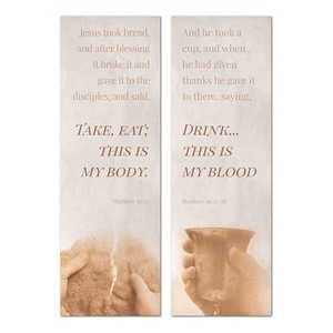 Matthew 26 Pair 2' x 6' Sleeve Banner