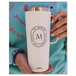 MomCo Stainless Steel Tumbler White SpecialtyItems