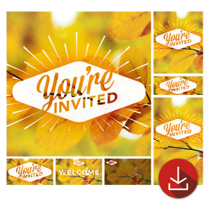 Invited Burst Church Graphic Bundles