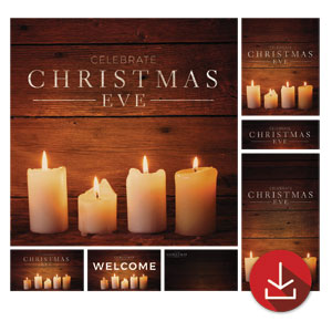 White Candles Church Graphic Bundles