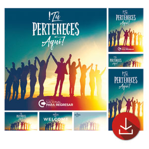 BTCS You Belong Here Spanish Church Graphic Bundles