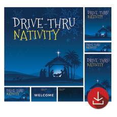 Drive-Thru Christmas Nativity 