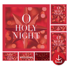 O Holy Night Red Star 