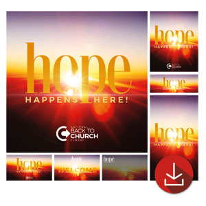 BTCS Hope Happens Here Church Graphic Bundles