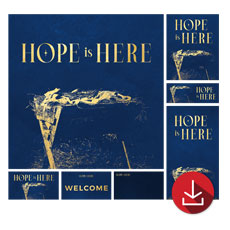 Hope is Here Gold 