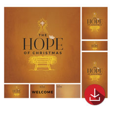 Hope of Christmas Manger 