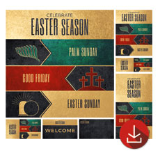 Easter Season Icons 