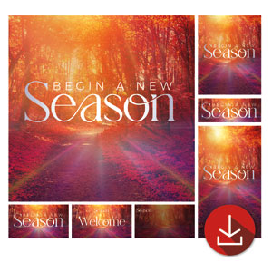 Begin A New Season Church Graphic Bundles