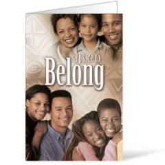 Place to Belong - AFA  8.5 x 11 Bulletins 8.5 x 11